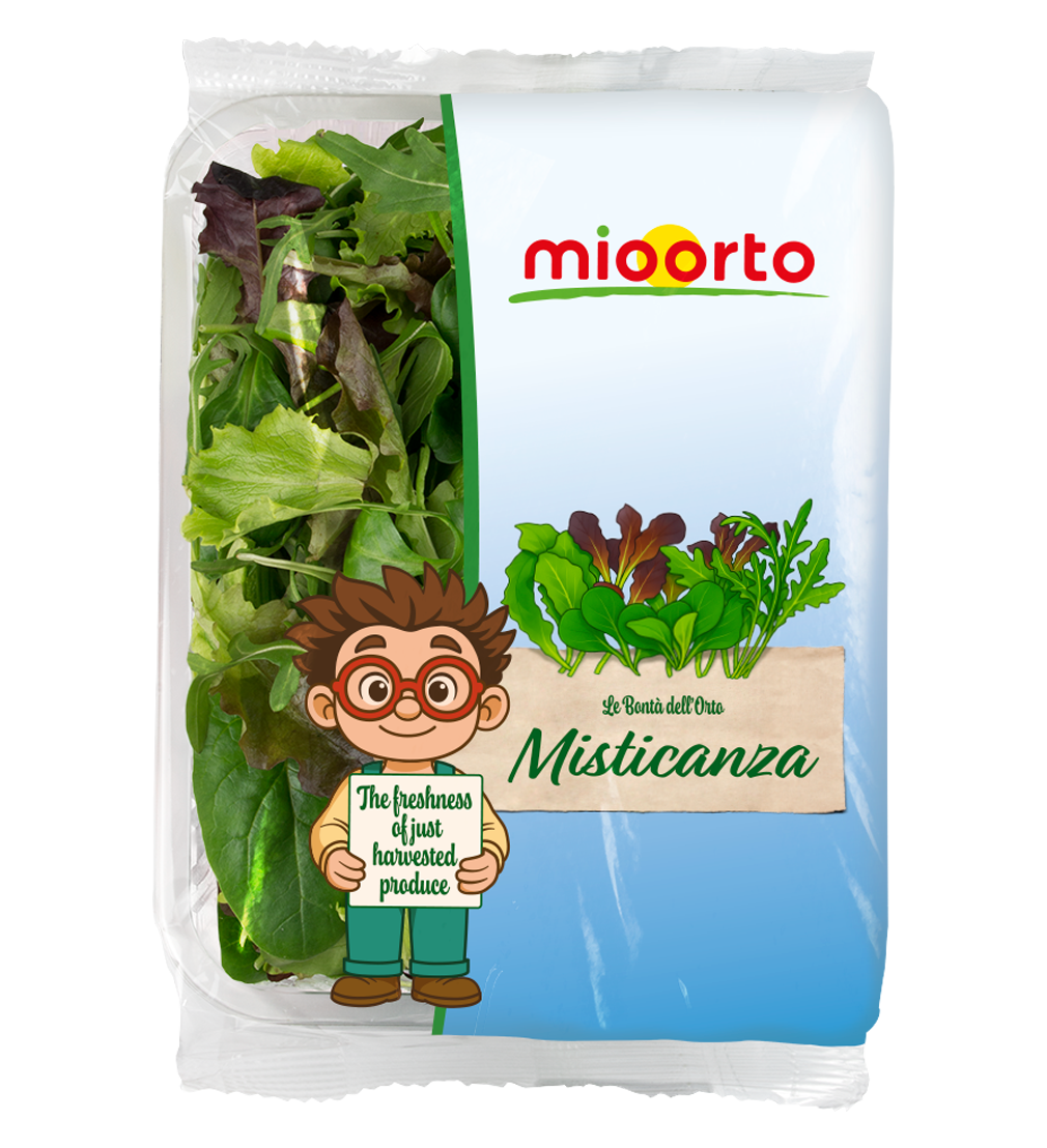 confezione di misticanza