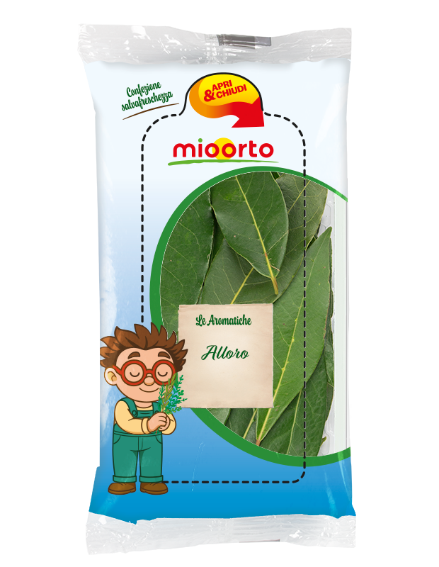 pack di alloro in vaschetta