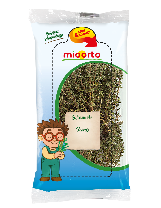 pack di timo in vaschetta