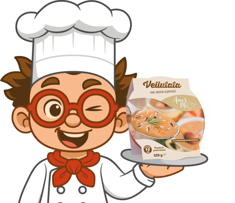 mascotte con vellutate già pronte