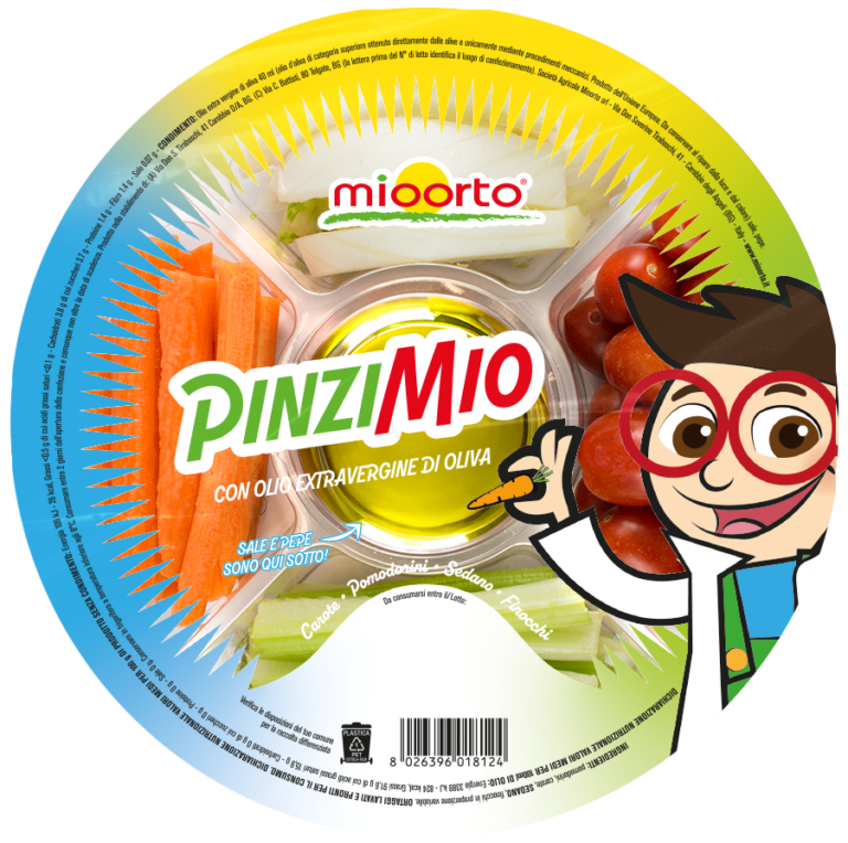 pinzimio carote, pomodorini, sedano e finocchi con olio extravergine di oliva