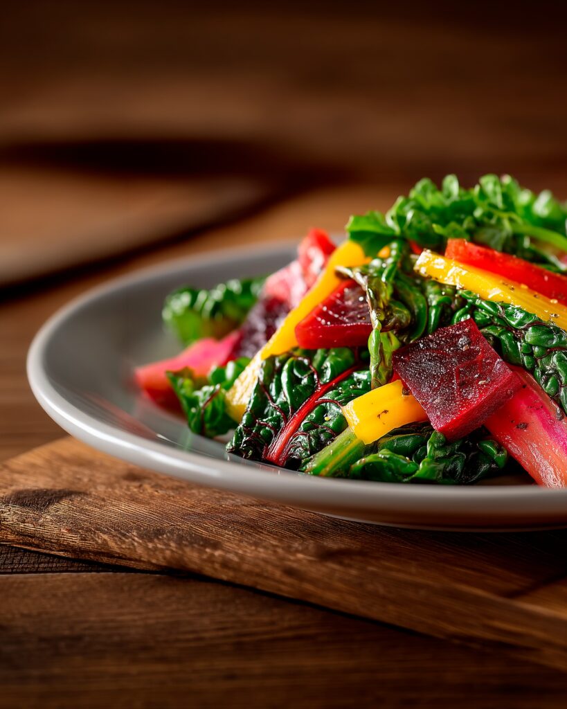 Insalata con barbabietola e peperoni