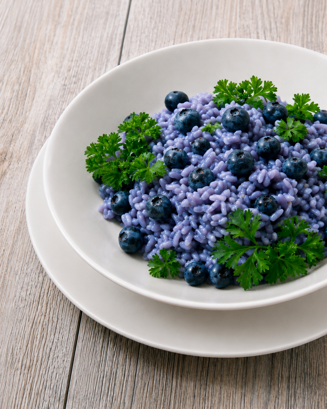 Risotto ai mirtilli